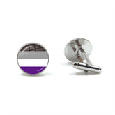 Asexual Pride Cufflinks